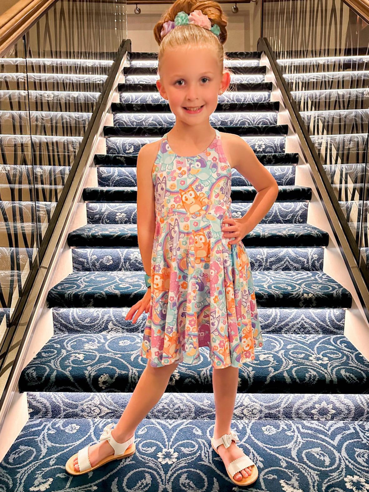 Cross Back Twirl Dress