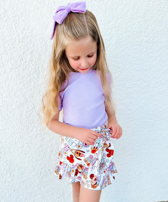 Ruffle skort