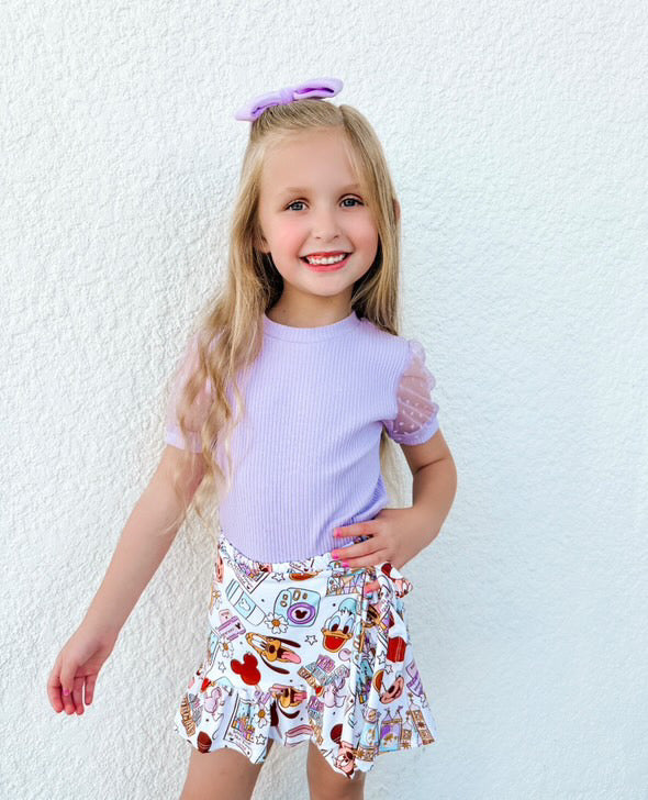 Ruffle skort