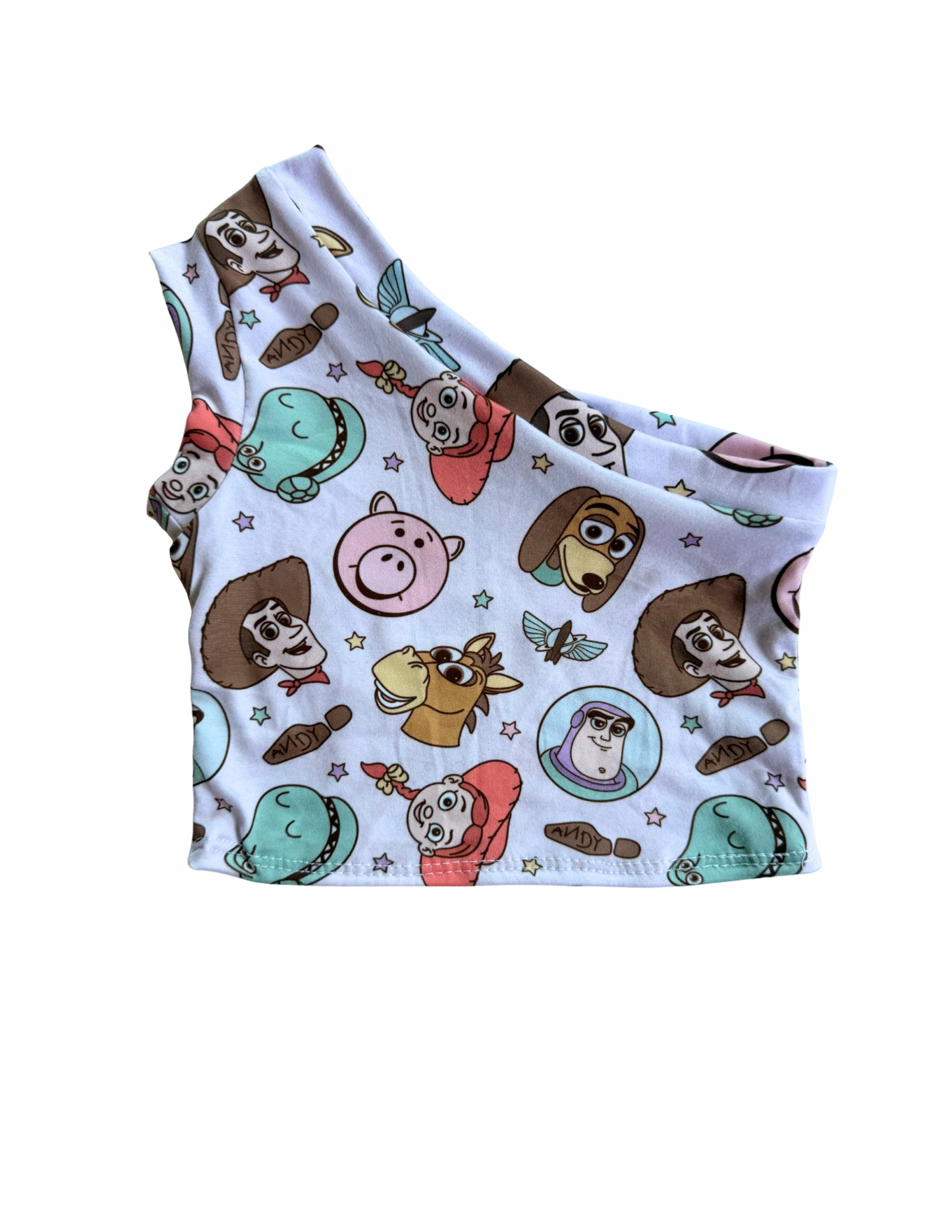 3T one shoulder tank